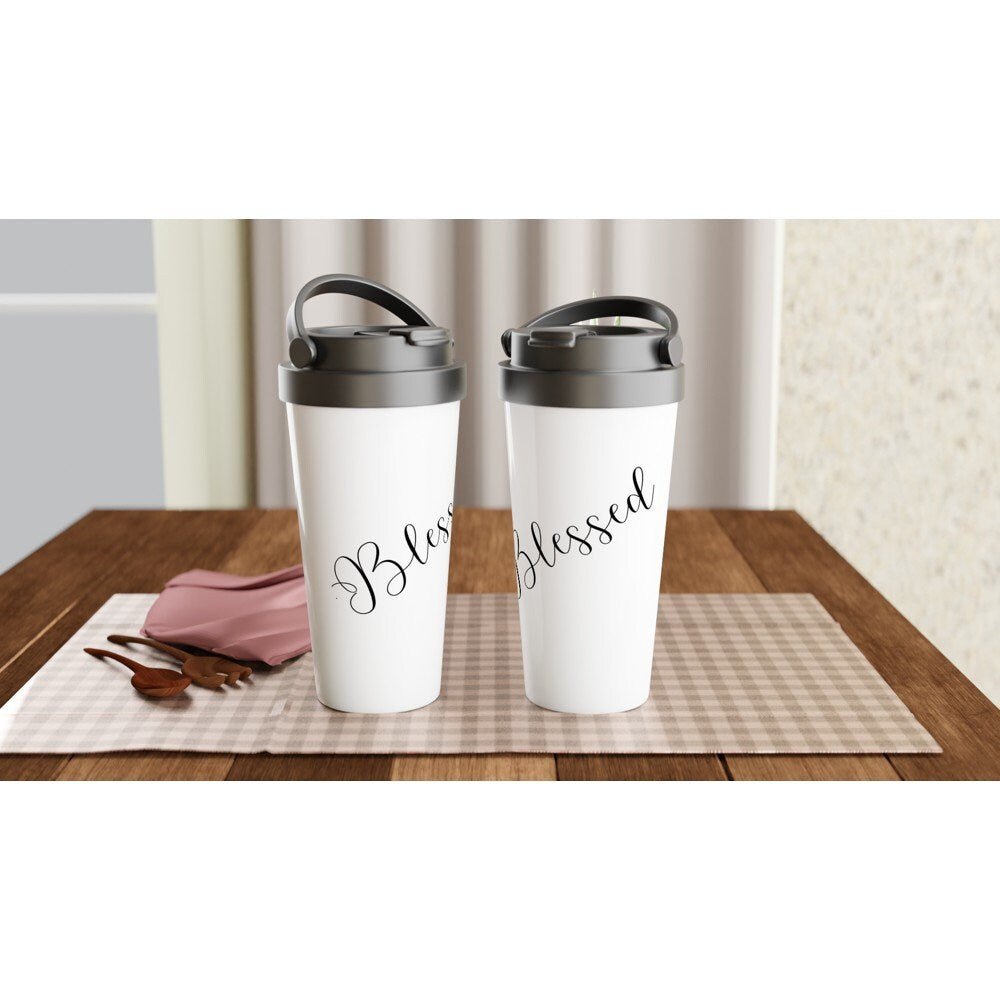 Blessed travel mug - BoundlessLoveStore - - Coffee cup - Coffee mug