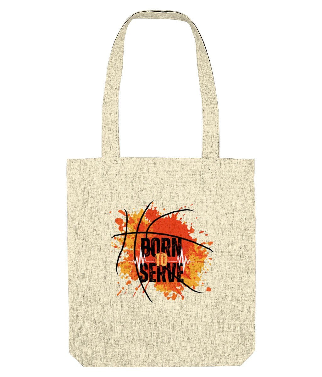 Born to Serve tote bag - BoundlessLoveStore - Natural - Birthday Gifts - Bridal party gift