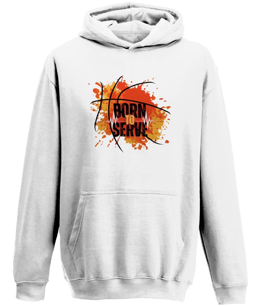 Born to Serve unisex hoodie - BoundlessLoveStore - X-Small - Storm Grey - Christian Hoodies - Clothing