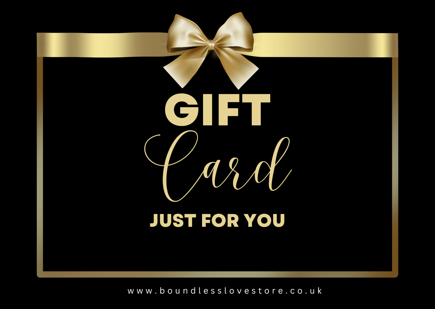 e-Gift Cards Just For You - BoundlessLoveStore - 30 - best friend - birthday