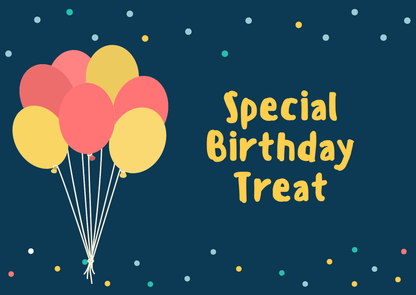 e-Gift Cards Special Birthday Treat - BoundlessLoveStore - 30 - best friend - birthday