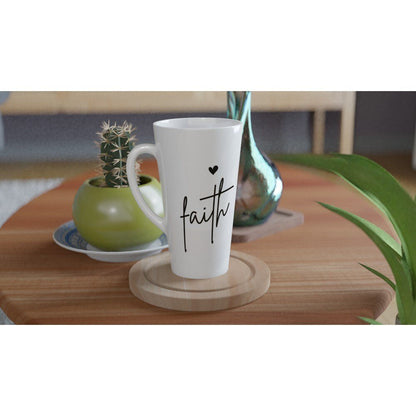 Faith jumbo latte mug - BoundlessLoveStore - birthday gift friend - Christian Faith mug gift- Gift Idea