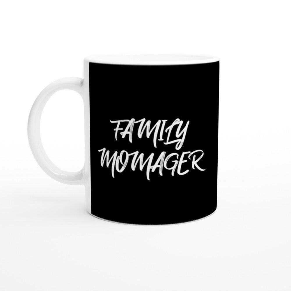 Family Momager Jumbo Mug - BoundlessLoveStore - Affirmations Gift - Daily Reminder Mug- Coffee Mug- Tea Mug- Gift Idea