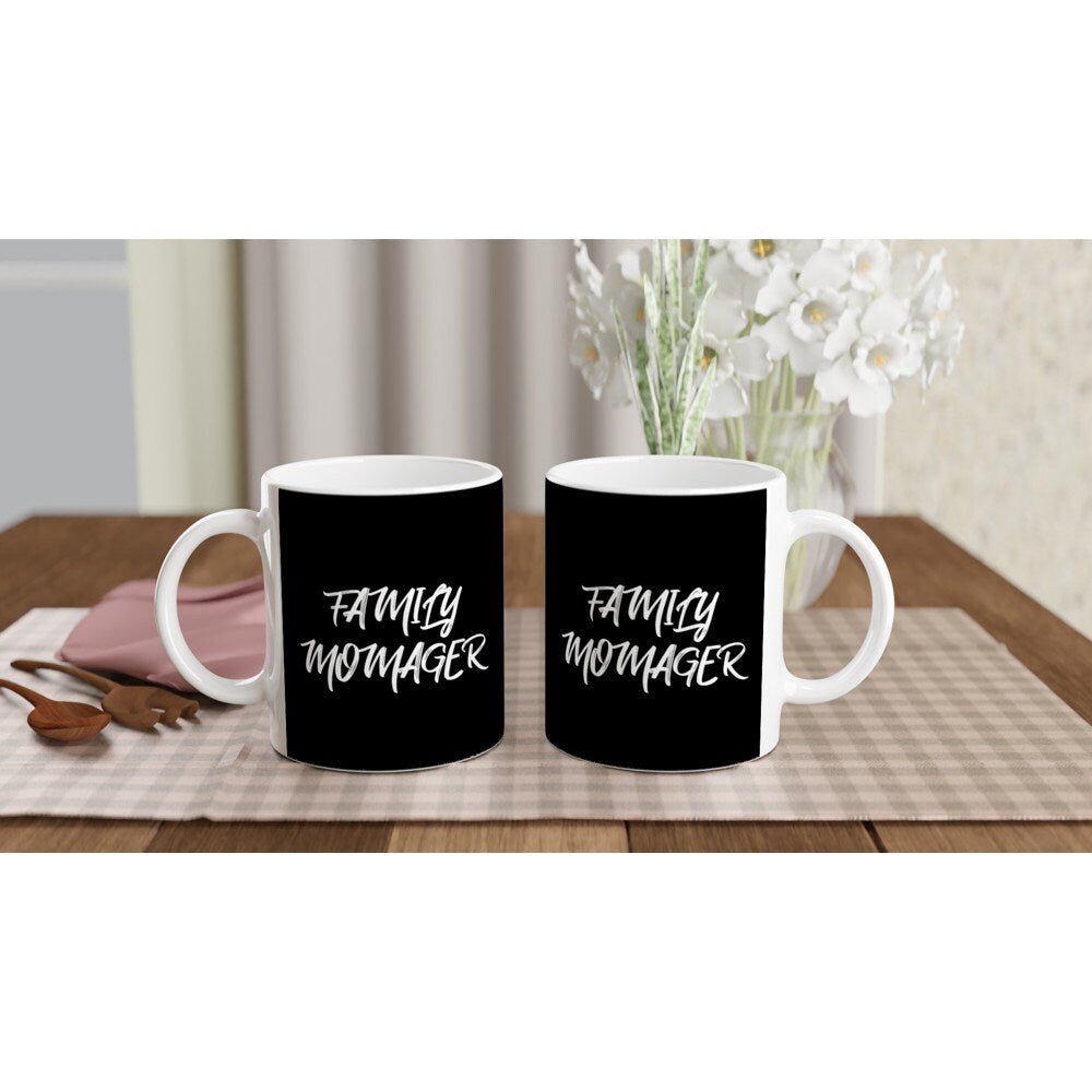 Family Momager Jumbo Mug - BoundlessLoveStore - Affirmations Gift - Daily Reminder Mug- Coffee Mug- Tea Mug- Gift Idea