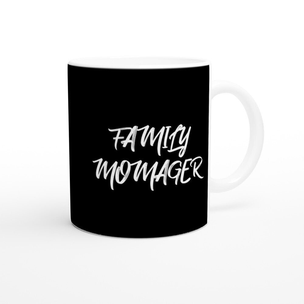 Family Momager Jumbo Mug - BoundlessLoveStore - Affirmations Gift - Daily Reminder Mug- Coffee Mug- Tea Mug- Gift Idea