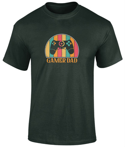 Gamer Dad T-Shirt, Father's Day Gift, Funny Daddy's Tee - BoundlessLoveStore - Dark Heather - Small - Clothing -