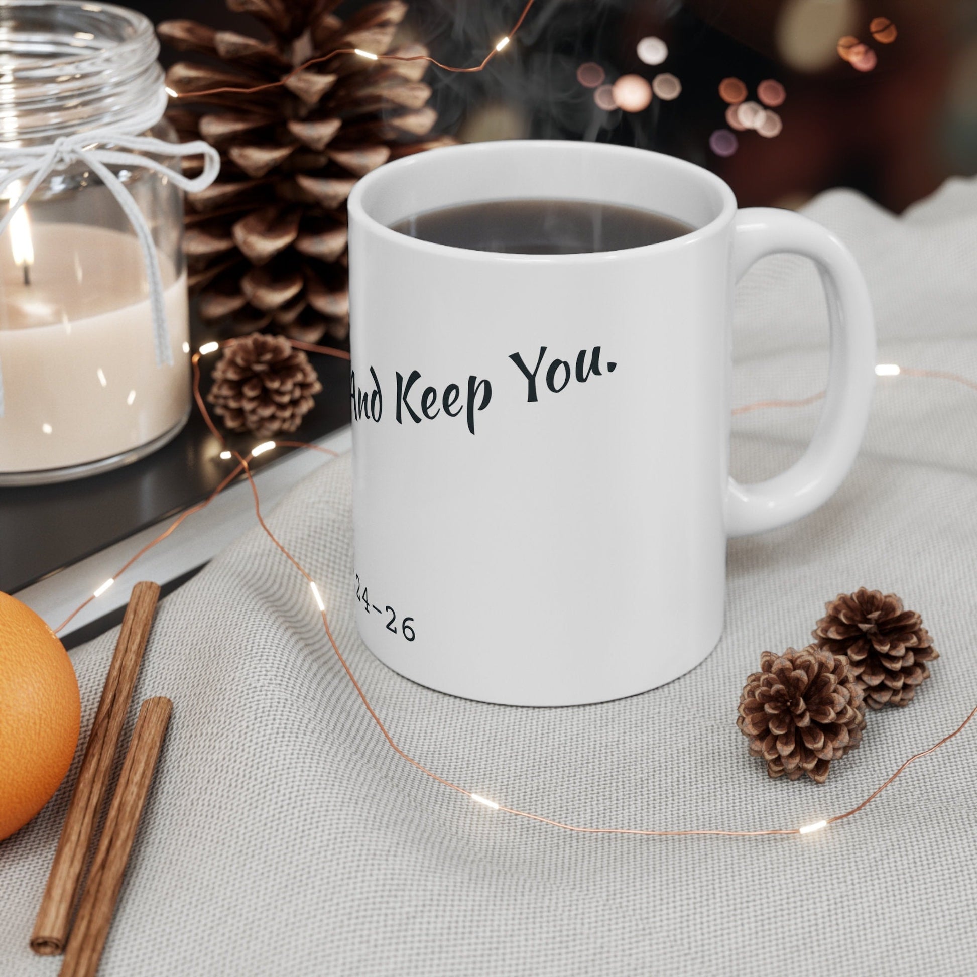 God bless you and keep you mug - BoundlessLoveStore - - birthday gift friend - Christian mug gift- Faith Mug- Gift idea