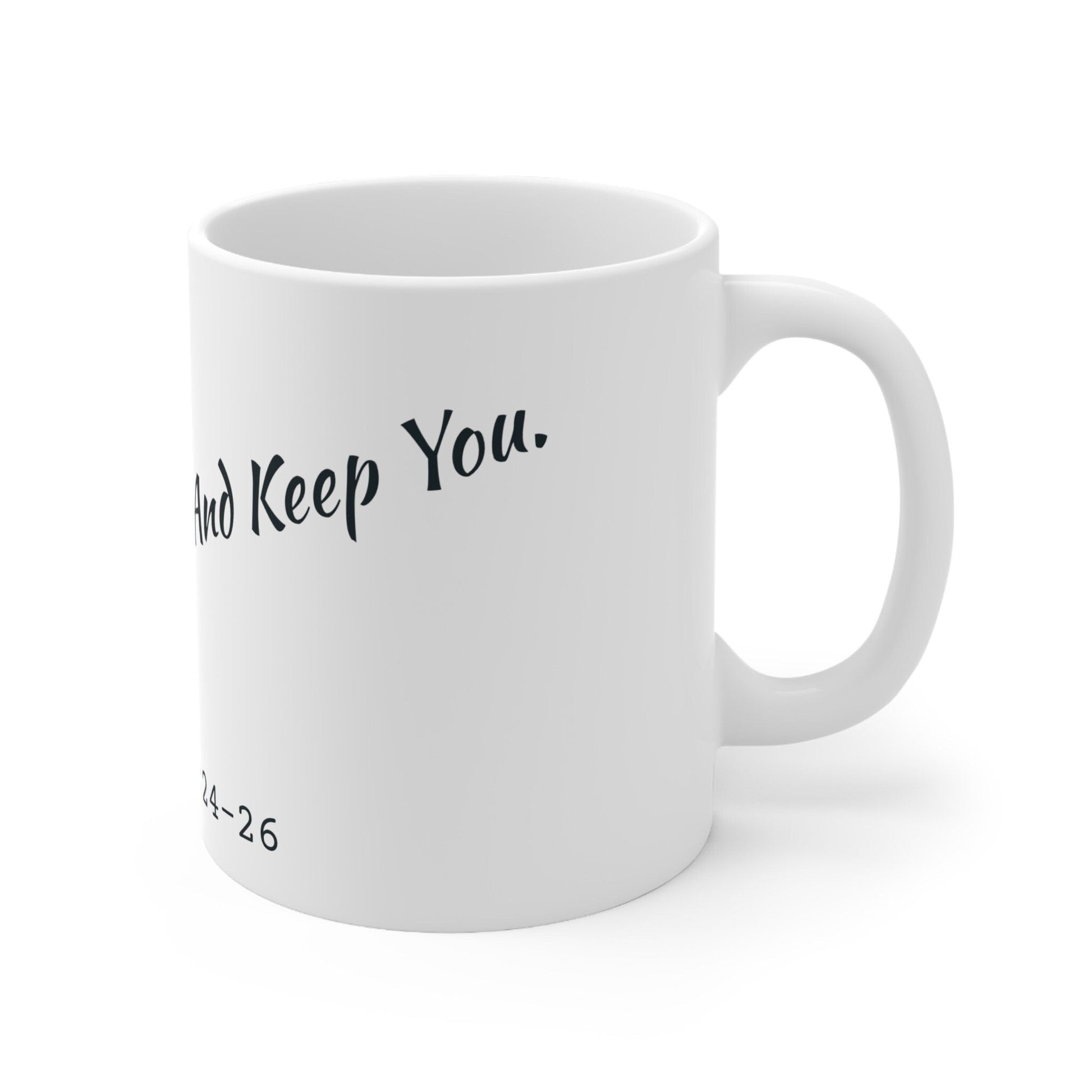 God bless you and keep you mug - BoundlessLoveStore - - birthday gift friend - Christian mug gift- Faith Mug- Gift idea