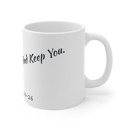 God bless you and keep you mug - BoundlessLoveStore - - birthday gift friend - Christian mug gift- Faith Mug- Gift idea