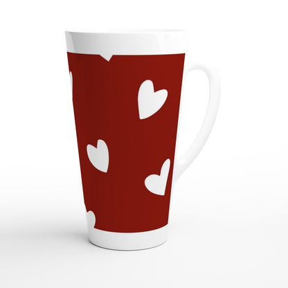 Hearts Love you Valentine's Mug - BoundlessLoveStore -  Drinkware- Valentine gift idea