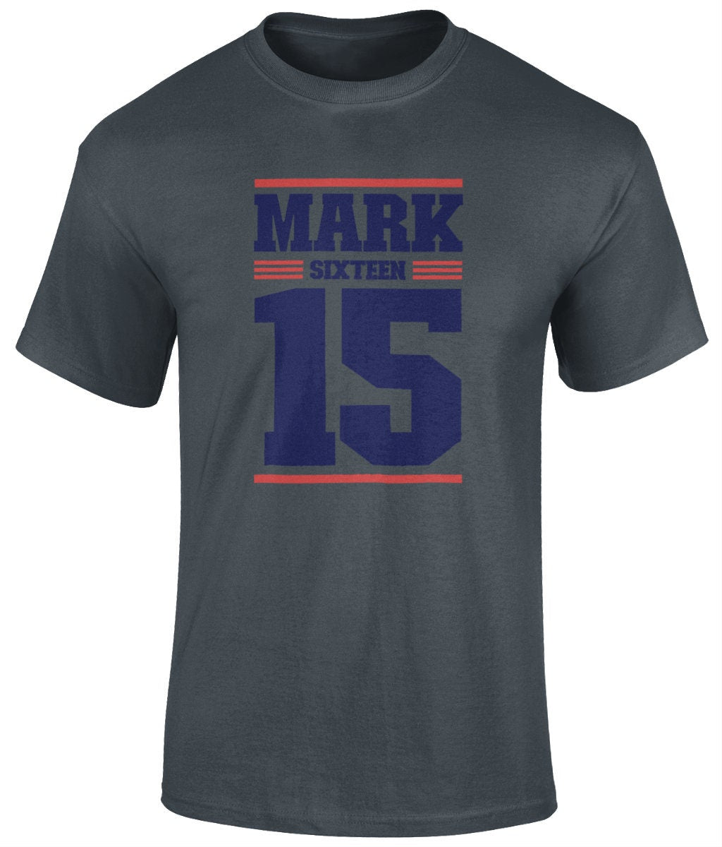 Mark 16:15 Unisex T-Shirt, Faith T-Shirts - BoundlessLoveStore - Charcoal - Small - christian t shirts - christian tee shirts