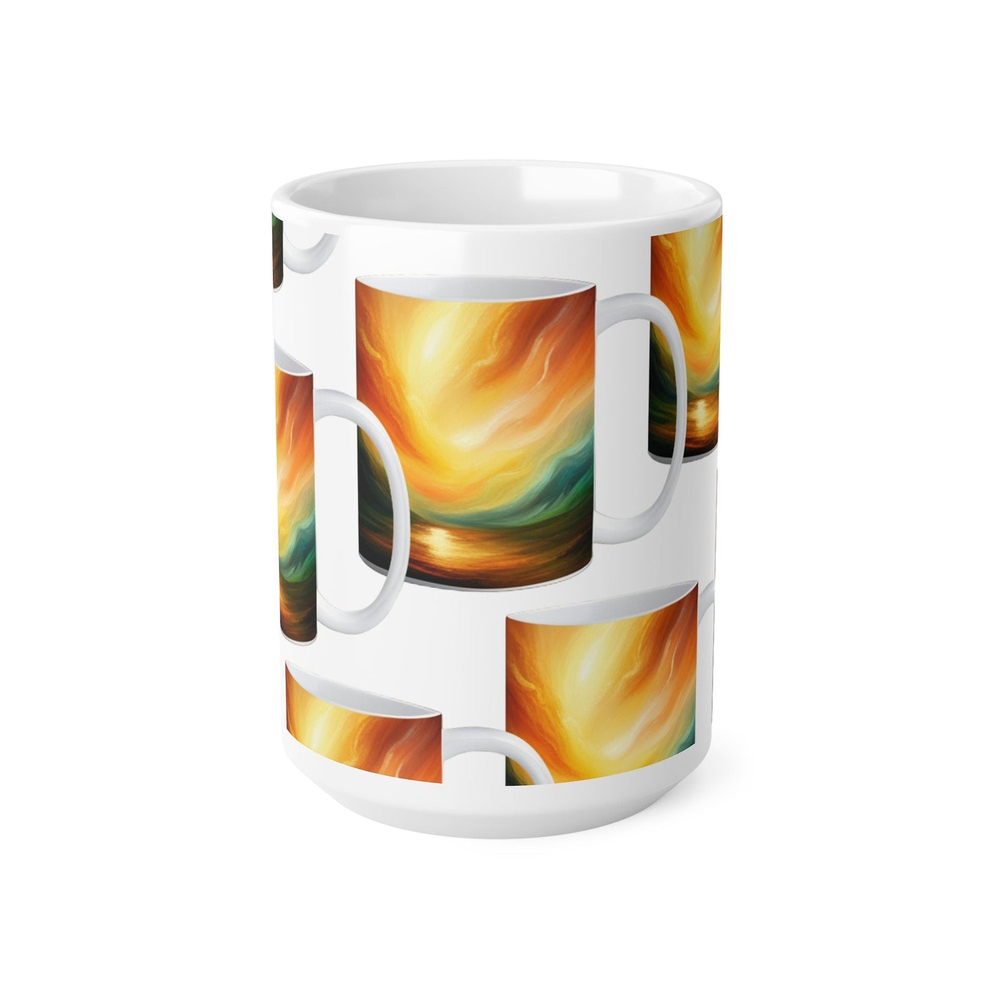 Morning Mindset 3D Jumbo Mug - BoundlessLoveStore - 11oz - 11 - Affirmations Gift - Daily Reminder Mug