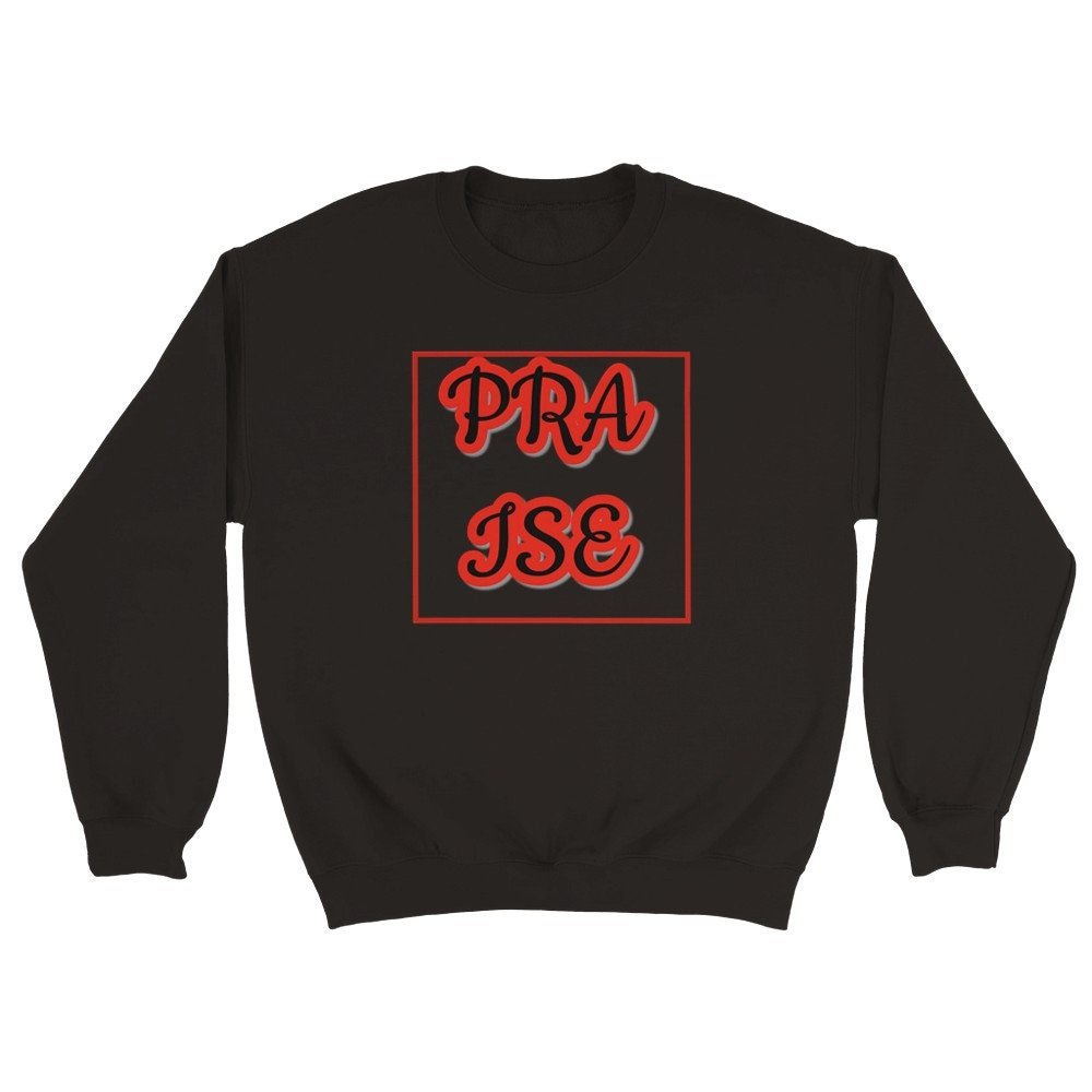 Praise Classic unisex crew neck sweatshirt - BoundlessLoveStore - Garnet - S - Christian Sweatshirt - Clothing