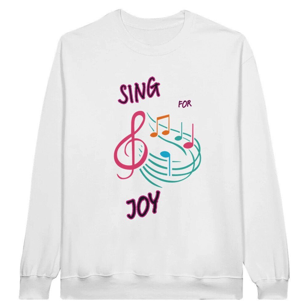 Sing for Joy Classic unisex crew neck sweatshirt - BoundlessLoveStore - Maroon - S - Christian Sweatshirt - Clothing