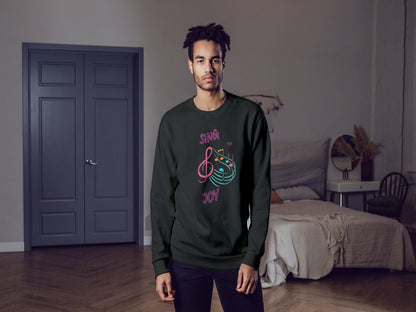 Sing for Joy Classic unisex crew neck sweatshirt - BoundlessLoveStore - Maroon - S - Christian Sweatshirt - Clothing