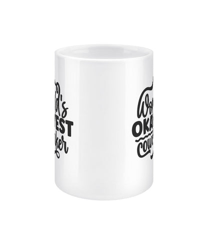 World's okayest co worker funny office mug - BoundlessLoveStore - - Drink & Barware - Drinkware