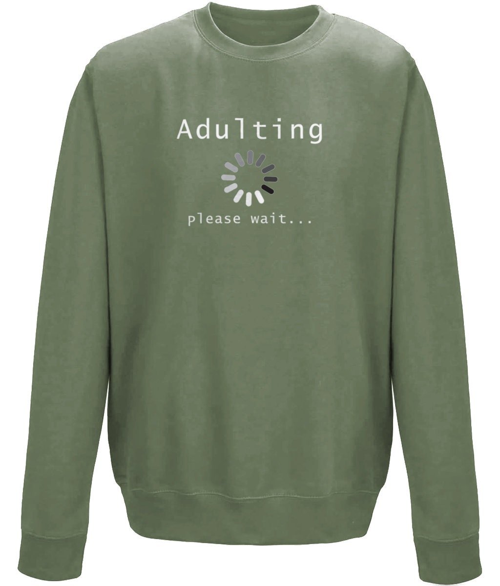 Young Adult Sweatshirt Crew Neck Sweatshirt - BoundlessLoveStore - X-Small - Earthy Green - chic sweatshirt - Clothing