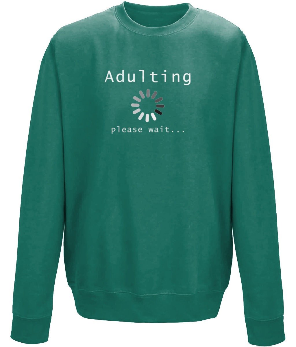 Young Adult Sweatshirt Crew Neck Sweatshirt - BoundlessLoveStore - X-Small - Jade - chic sweatshirt - Clothing